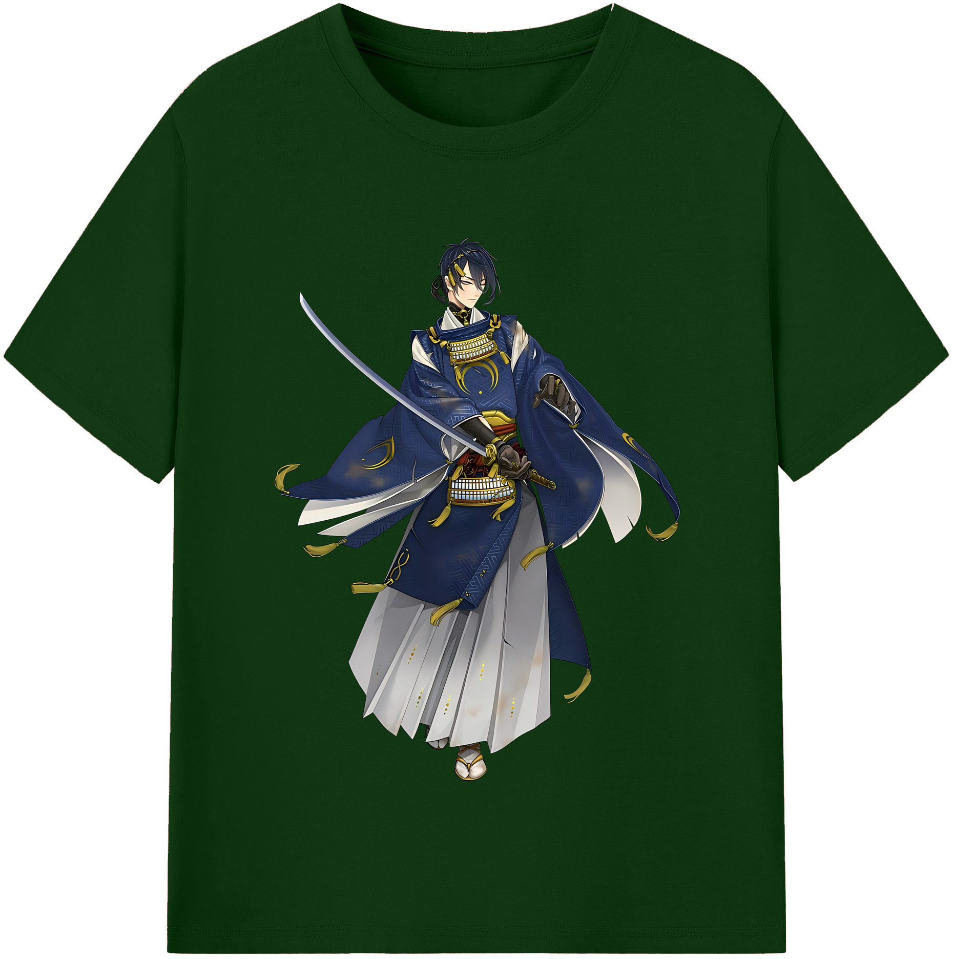 （画像用） 刀剣乱舞 Touken Ranbu 綿100％半袖Tシャツ（フロントプリント）